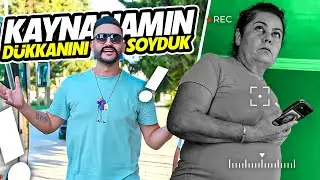 KAYNANAMI ŞOKE ETTİK! DÜKKANINI SOYDUK - BÜYÜK SÜRPRİZ