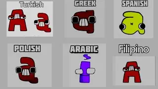 Alphabet Lore: Different Languages, Letter Transformation 🙊