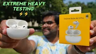 realme Buds Air 5 Pro ANC Earbuds Extreme Heavy Testing ⚡⚡ is it Worth the Price ??