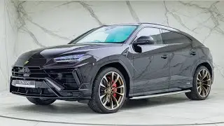 2023 Lamborghini Urus S - Nero Granatus - Walkaround & Interior & Revs | Romans International [4K]