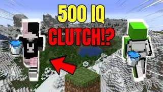500 IQ Minecraft Player??