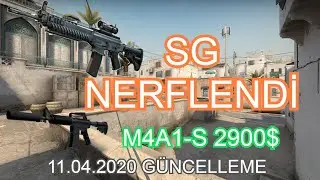 SG-553 Nerflendi I M4A1-S 2900$ I Tec-9 Geri Dönüyor (11/04/2020 CS:GO Güncelleme)
