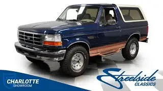1995 Ford Bronco 4X4 Eddie Bauer 8828-CHA for sale | Charlotte, Atlanta, Dallas, Tampa, Phoenix...