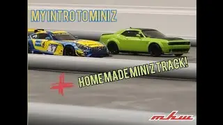 My intro to Kyosho mini z + homemade track!