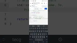 C++ Compiler online tutorial