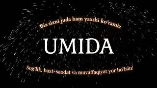 Umida ismiga video