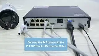 ZOSI C180 8CH Poe Security Camera System