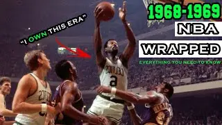 1968-1969 NBA SEASON IN 9 MINUTES | NBA WRAPPED *RARE FOOTAGE*