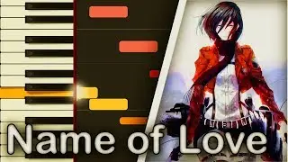 [AoT] // Name of Love // Ending // Piano (Synthesia+Sheets+MIDI)