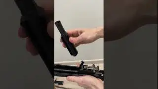 Как снять газовую трубку АК?