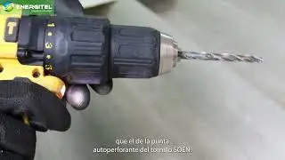 Tornillo autoportante SOEN - Solución de anclaje.