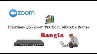 ZOOM Traffic Priorities using Mikrotik Router | Bangla 