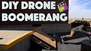 Filming and editing a DIY boomerang| Drone boomerang tutorial with Final Cut Pro
