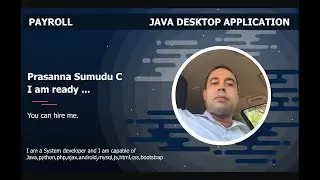 Payroll System - Java Desktop Application
