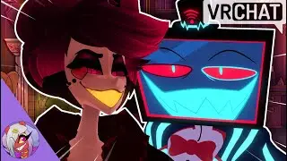 ALASTOR & VOX GO ON A DATE | FUNNY VRCHAT MOMENTS