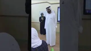 Sheikh Mohammed Bin Rashid Al Maktoum Dubai King Visit School 