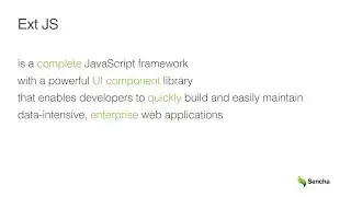 Introduction: Building an Ext JS Application Using Modern Toolkit