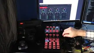 Midi CCU for Blackmagic cameras via the ATEM switch.