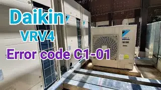 Daikin VRV4 | error code C1-01