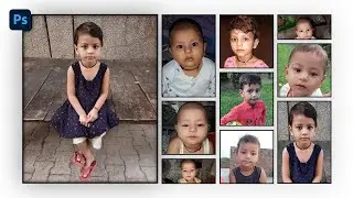 How to make photo Collage in Photoshop| Photosho mein Photo Collage kaise Banaye
