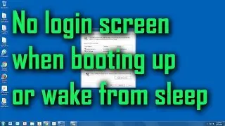 How to Automatically Skip the Windows 10 login screen