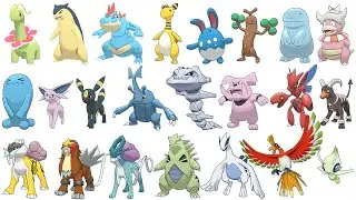 Todos los Pokemon de la 2da Generación (152-251 Pokemon)