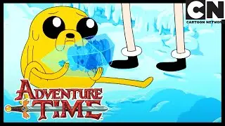 ПЕЧАЛЬНЫЙ ДЖЕЙК С ЗАМОРОЖЕННЫМ БУРГЕРОМ | Время приключений | ADVENTURE TIME Cartoon Network