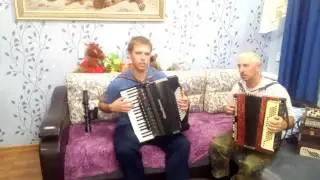Поздней осенней порой. Аккордеон, баян, дуэт.
