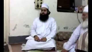 Sahabzada Tayyab Mubeen Masoomi Sahab at my home on 25-07-2010