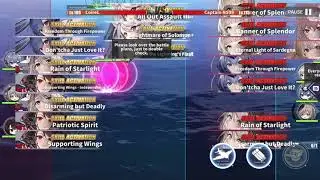 Azur Lane pvp match 1