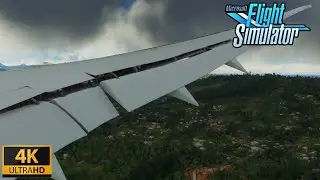 (4K) Scenis 787 Landing at Guadeloupe | Microsoft Flight Simulator 2020 | ULTRA REALISM