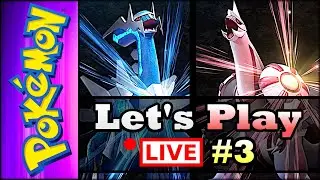 Pokemon Brilliant Diamond and Shining Pearl - Live Playthrough Part 3 - Nintendo Switch Let's Play