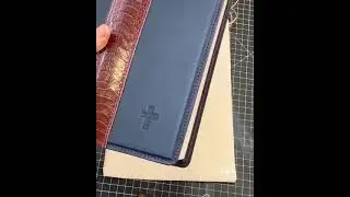 Leather Bible binding