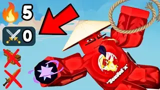 NO KILL + NO ARMOR + 5 WIN STREAKS Challenge.. (Roblox Bedwars)