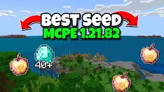 Good Seed Minecraft 1.21 Bedrock 🍄 | 3 Enchanted Apples & Mushroom Islands! | Minecraft PE & Bedrock
