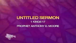 Untitled - Prophet Anthony D. Moore