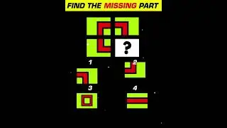 Can You Find The Missing Part ? | Test Your IQ | #shorts #paheliyan #viral