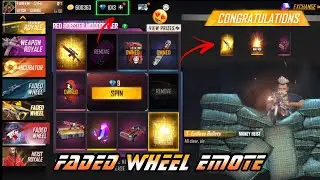 Faded Wheel Free Fire | Claim Free Emote In Free Fire | New Faded Wheel Emote | Free Fire New Event