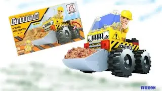 Собираем Мини Бульдозер / Сборка конструктора Lego (Лего) AUSINI 29201