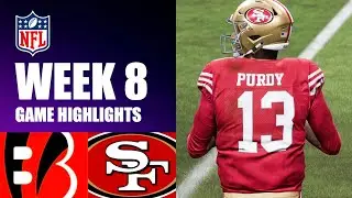 Bengals vs. 49ers Week 8 | Madden 24 Simulation Highlights