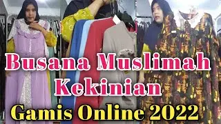 Busana Muslimah • gamis terbaru 2022 simple elegan pengiriman Yogyakarta