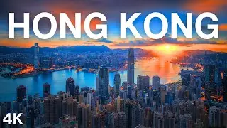 Hong Kong 🇭🇰 4K Ultra HD Drone Video - Flying over Hong Kong