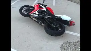 I dropped my bike