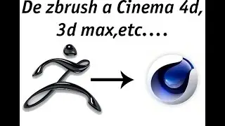 Tutorial Zbrush Goz Exportar modelos de zbrush a cinema 4d y otros y viceversa