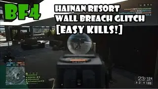 Battlefield 4 - Hainan Resort wallbreach glitch [EASY LVL UP]