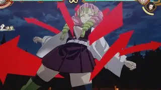 矢琶羽が女性陣を貫いていく（鬼滅の刃）