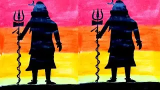 how to draw lord Shiva  easy step by step for beginners @Radhaarts1111