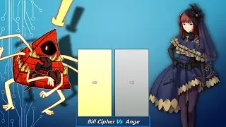 Bill Cipher Vs Ange Power Level