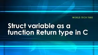Struct variable as a function return type | How to define struct return type for a function in C