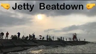 (S3 Ep114) Picking fights at the Jetty, Surfside TX / I nearly got beatdown 😳